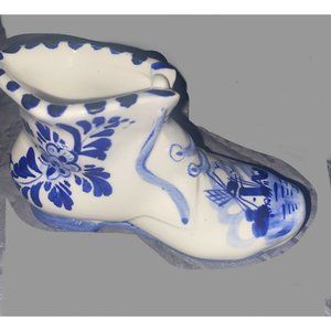 Royal Delft HandPainted Blue & White Boot Holland